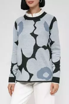 Шерстяной джемпер с принтом Auranna