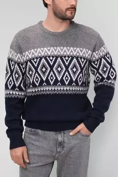 Шерстяной джемпер с рисунком Cap Horn