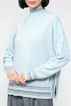 Шерстяной джемпер с воротником стойкой Auranna