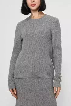 Шерстяной джемпер в рубчик SABRINA SCALA
