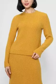 Шерстяной джемпер в рубчик SABRINA SCALA