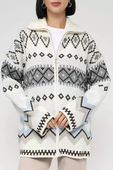 Шерстяной кардиган на молнии BELUCCI