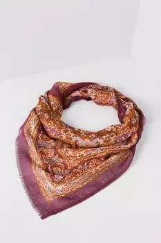 Шерстяной платок с узором Fraas