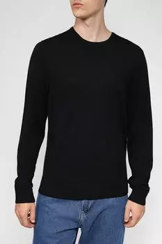 Шерстяной пуловер О-вырезом Calvin Klein