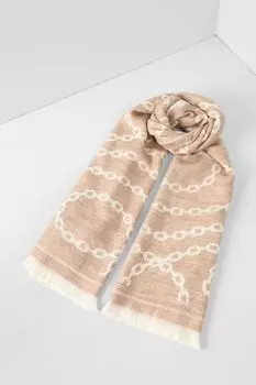 Шерстяной шарф с принтом Цепи Apart