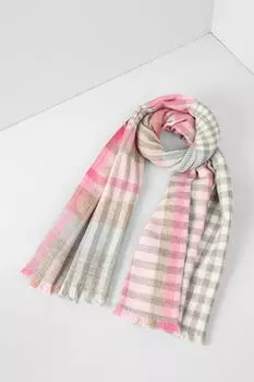 Шерстяной шарф в клетку Apart