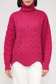 Шерстяной свитер фактурной вязки BELUCCI