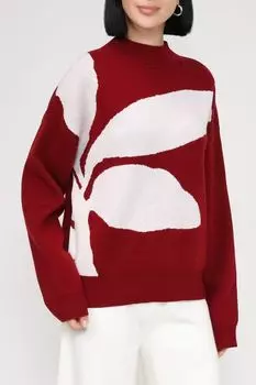 Шерстяной свитер с принтом Auranna