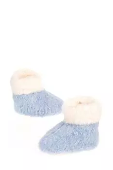 Шерстяные тапочки с принтом ALWERO