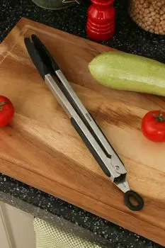 Щипцы кулинарные длинные с нейлоновым покрытие Anezka Nadoba