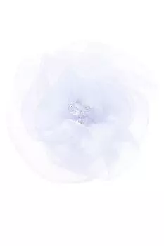 Шифоновый бант цветок Malina by Андерсен