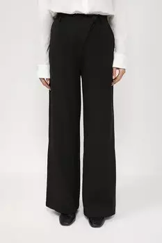 Широкие брюки на высокой талии Loft