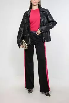 Широкие брюки с лампасами VERSACE JEANS COUTURE