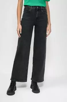 Широкие джинсы на высокой талии Esprit Casual