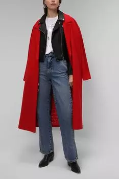 Широкие джинсы с эффектом потертости Vero Moda