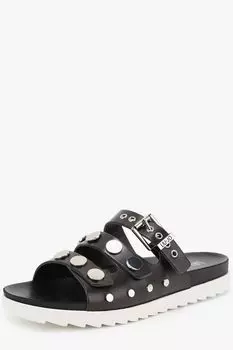 Шлепанцы с декоративными заклепками Liu Jo