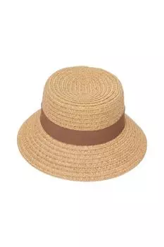 Шляпа плетеная с лентой FABRETTI