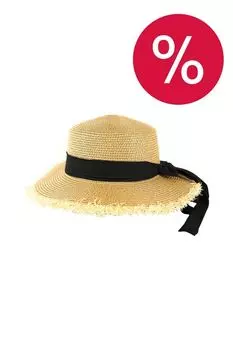 Шляпа плетеная с лентой Mellizos