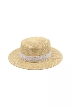 Шляпа плетеная с полями FABRETTI