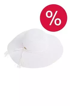 Шляпа пляжная плетеная MARC & ANDRE