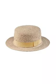 Шляпа пляжная плетеная MARC & ANDRE