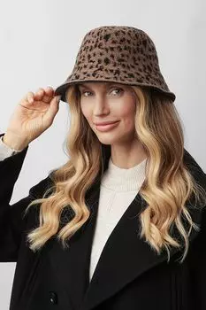 Шляпа с принтом FABRETTI