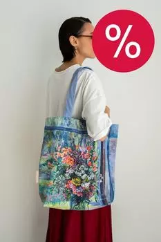 Шоппер с принтом Букет ARTOGRAPH