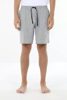 Шорты домашние хлопковые на кулиске BOSS