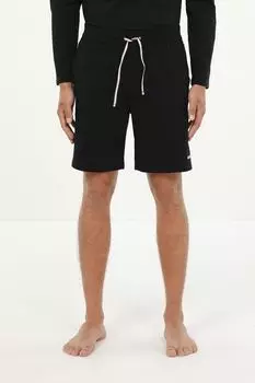 Шорты домашние хлопковые на кулиске BOSS