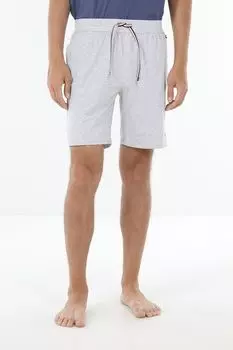 Шорты домашние хлопковые на кулиске BOSS