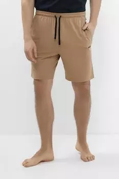 Шорты домашние хлопковые на кулиске BOSS