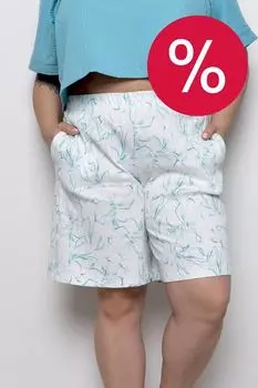 Шорты домашние на эластичном поясе с принтом Almando Melado