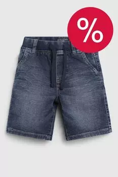 Шорты джинсовые на эластичном поясе Republic of Denim