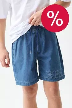 Шорты джинсовые на кулиске Smena