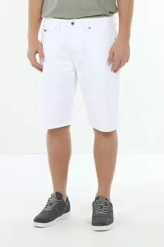 Шорты джинсовые прямого кроя PEPE JEANS