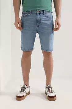 Шорты джинсовые с эффектом потертости Esprit Casual