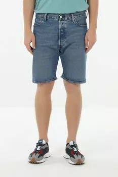 Шорты джинсовые с эффектом потертости LEVI'S