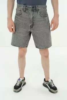 Шорты джинсовые с эффектом потертости LEVI'S