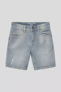 Шорты джинсовые с эффектом потертости OVS