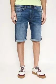 Шорты джинсовые с эффектом потертости PEPE JEANS