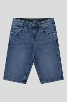 Шорты джинсовые с эффектом потертости Republic of Denim