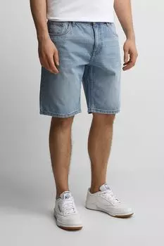 Шорты джинсовые с эффектом потертости Republic of Denim