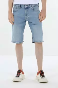 Шорты джинсовые с эффектом потертости Tommy Jeans