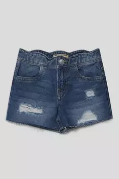 Шорты джинсовые с фигурный поясом Republic of Denim