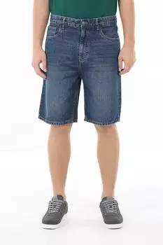 Шорты джинсовые с накладными карманами Republic of Denim