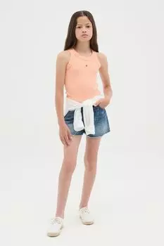 Шорты джинсовые с необработанным краем Republic of Denim