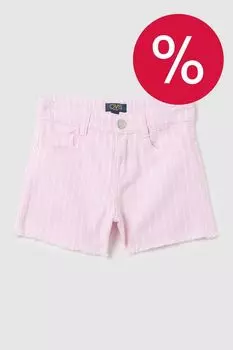 Шорты джинсовые с необработанным краем в полоску OVS