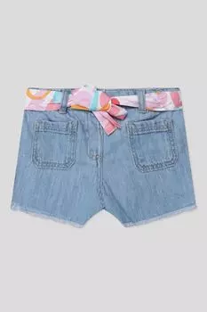 Шорты джинсовые с поясом Fagottino