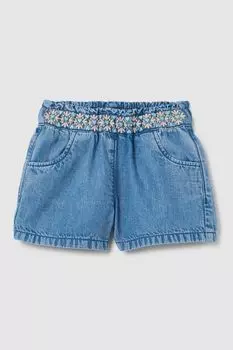 Шорты джинсовые с вышивкой Fagottino