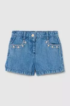 Шорты джинсовые с вышивкой Fagottino